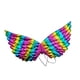 thumbnail image 3 of Cateissary Lovely Fairy Wing Butterfly Wing Prop Carnival for Costume Kits de decoración para fiestas Vistoso 43cm, 3 of 6