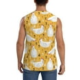 thumbnail image 4 of Daiia Funny Chicken Printed Men's Tank Tops,Casual Soft Sleeveless Gym Muscle Shirts Bodybuilding Tee-Medium, 4 of 8