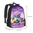 thumbnail image 2 of Plants Vs Zombies Backpacks Lightweight Casual Bookbags Travel Daypack Bookbags, 2 of 7