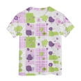thumbnail image 6 of UngA Girls Easter Shirt Graphic Tees for Kids Tops Bunny Short Sleeve Toddler Girl T Shirts (Purple,2-3 Years), 6 of 6