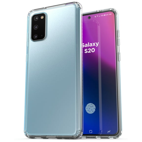 Galaxy S20 Clear Case - Slim Transparent Crystal Case for Samsung S20 Ultra Phone