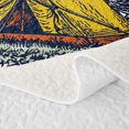 thumbnail image 5 of Erosebridal Rustic Camping Camper Bed Spread Queen,Mountain Adventure Theme Queen Coverlet Set For Boys Kids,3-Piece, 5 of 7