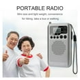 thumbnail image 3 of Radio FM Portable AM avec Haut-Parleur à Réglage Numérique LCD Prise Casque et Fonction Horloge, Facile à Utiliser, 3 of 7