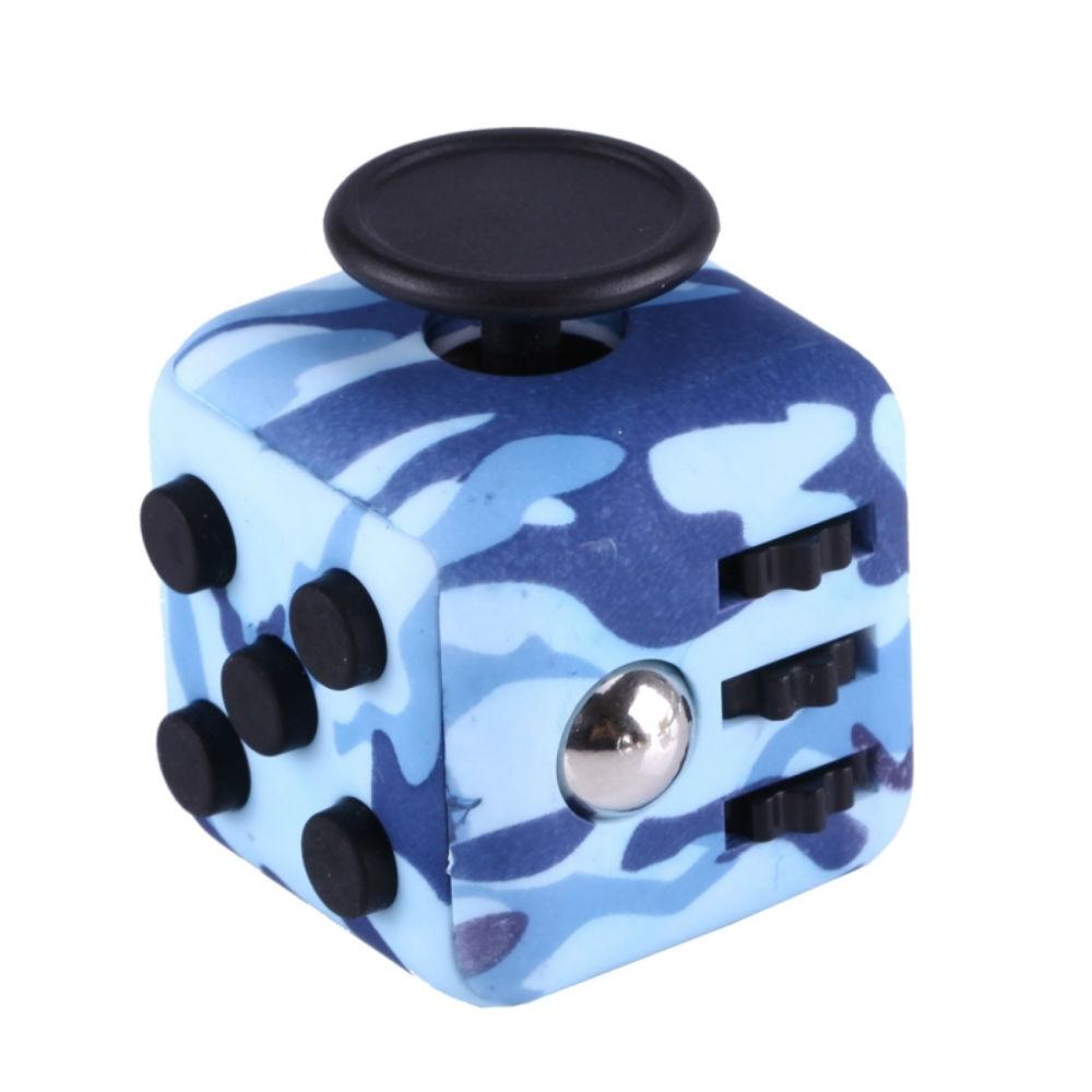 Camouflage Blue Relaxing Toy Stress Reliever Gift Idea Appash Fidget Cube Stress Anxiety Pressure Relieving Toy Great For Adults And Children Soft Material Fidget Blocks Fidget Toys Femsa Com