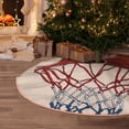 thumbnail image 5 of Sikiie Basketball Shot Christmas Tree Skirt, Christmas Tree Decorations, Christmas Decor, Tree Mat Decoration(30-48IN)-48", 5 of 6