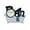 Black, variant on Dream Home 13" Quartz Bath Tub Indoor Wall Clock, Easy Installation