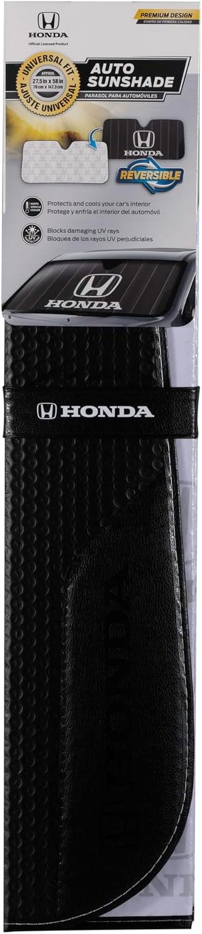 Plasticolor 002798W01 Honda 2-Sided Logo Windshield Accordion Sunshade
