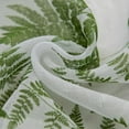thumbnail image 5 of Monfince Floral Sheer Curtains for Living Room Rod Pocket Voile Drapes, 39.37"x 78.74", Green (1 Panel), 5 of 7