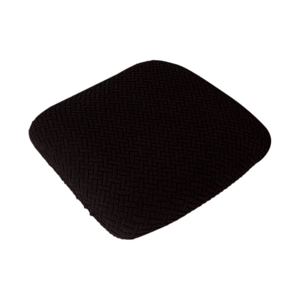 Cubiertas de Silla para Sillas de Comedor Cubierta de Taburete de Peluche de Poliéster, 45x50cm con Corbatas Estirables Y Botones para Cocina, Hogar Y Silla de Comedor Cubiertas de asiento Protección