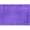 thumbnail image 1 of Ahgly Company Indoor Rectangle Oriental Purple Industrial Area Rugs, 6' x 9', 1 of 4