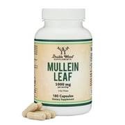 Mullein Leaf - 180 x 500 mg capsules - Supports Respiratory Health