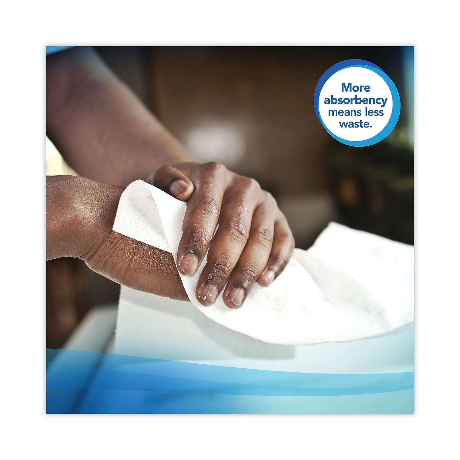 Pro Hard Roll Paper Towels with Absorbency Pockets for Scott Pro Dispenser, Gray Core Only, 1-Ply, 7.5" x 900 ft, 6 Rolls/CT