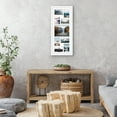 thumbnail image 5 of Americanflat 12x30 Picture Frame with Polished Plexiglass Collage Multi Frames Fit One Eight Photos - White, 5 of 8