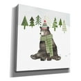 thumbnail image 2 of Epic Graffiti 'Wood Land Christmas IV' by Victoria Borges, Canvas Wall Art, 37"x37", 2 of 2