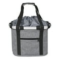 thumbnail image 7 of AREALER Bike Detachable Basket Front Carrier Canvas Front Bag Aluminum Alloy Frame Basket, 7 of 7