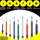 thumbnail image 2 of Kit de Cableado Eléctrico JoohcUngir 16AWG 6 Colores 46 m 600 V, 2 of 7