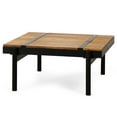 thumbnail image 6 of Sofa Corner Set Featuring Coffee Table | Ideal for Creating a Relaxing Retreat | Acacia Wood and Elegant Iron Design | Water-Resistant Cushions for a Clean Look, 6 of 7