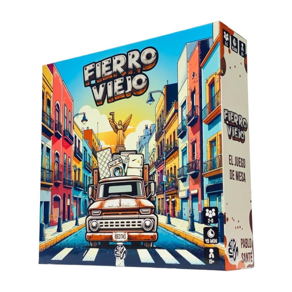 Fierro Viejo | Ideotas | Juego de Mesa de Recolectar Electrodomésticos | Fierroviejero, Baches, Tian