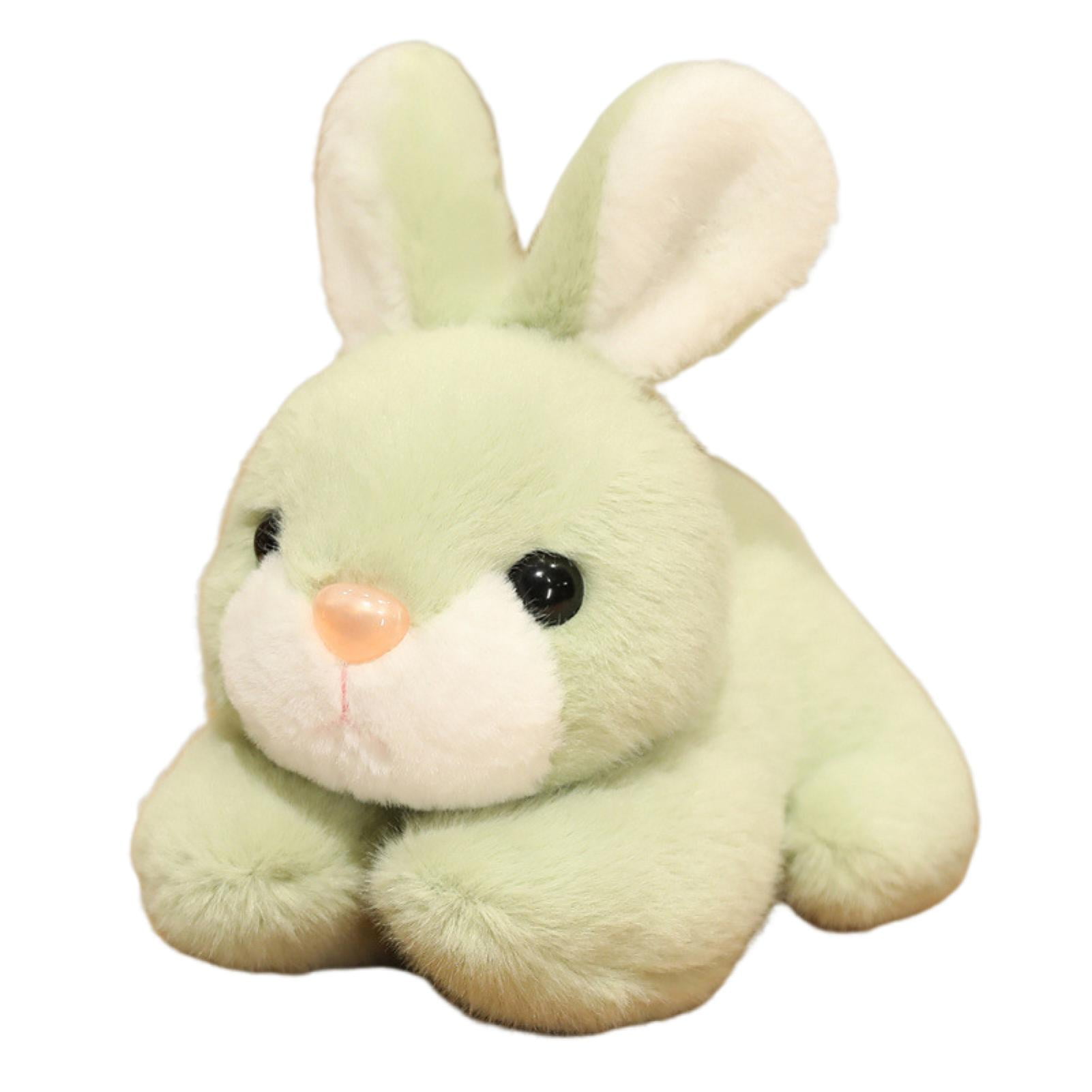 LIWEN 15/20cm Rabbit Plush Toy Lovely Lying Position Sleeping Accompany ...