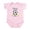 Petal Pink, variant on CafePress - Future Soccer Star Body Suit - Baby Light Bodysuit, Size Newborn - 24 Months
