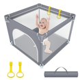 thumbnail image 1 of Parques de Juegos 90 x 90CM, Parque Infantil con Almohadillas Malla Transpirable, para Centros de Seguridad de Actividades Infantiles en Interiores y Exteriores, 1 of 6