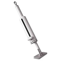 Rotating Self-Wringing Mini Mop | 360-Degree Swivel Head for Desk & Bathroom Cleaning | Handheld Flat Mop with Reusable Microfiber Pads | No Hand Washing Required