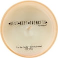 thumbnail image 7 of Pavilion Gift Company Orange Daughters-7 Oz Stripe Glass Candle-Serenity Fresh Cotton Scent, 7 of 7