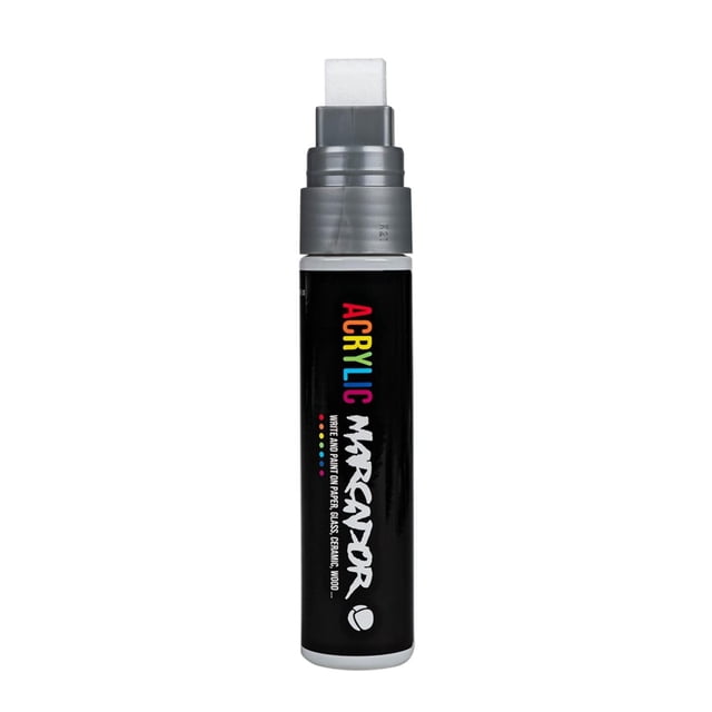 Marcador Acrílico Montana Colors Plata 15Mm Big&Board