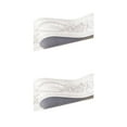 thumbnail image 2 of VONKY PVC Border Wall Corner Stick Durable And Waterproof Surface With Exquisite Workmanship Wallpaper For Living Room Decor white peony 2Set, 2 of 6