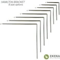 thumbnail image 6 of Ekena Millwork 2"W x 12"D x 12"H Hamilton Steel Bracket, Antiqued Brass, 6 of 11