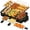 Black, variant on Electric Indoor Grill White 2-in-1 Non-Stick Removable Plates Temperature Control