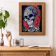 thumbnail image 3 of Cuadros Decorativos Kit de pintura de diamante 5D Calavera Taladro redondo completo Rhinestone DIY Pared (B4389) DQrwqpou Nuevos Originales, 3 of 5