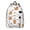 Mixed Breed Dog, variant on Corgi and Box Black Pattern Backpack for School, Cute School Bag with Adjustable Shoulder Straps and Padded Back, 15.7"x11.8"x5.5"