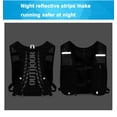 thumbnail image 4 of Running Vest for Women Men, Adjustable Chest Straps Running Hydration Vest , Lightweight Reflective Hydration Backpack for Marathon, 4 of 12