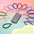 thumbnail image 3 of 3Pcs Cinta Brillante de Cristal, Lanyard de Cuentas de Cristal de 18mm(0.7") para Mujeres, Tarjeta de Identificación, Llaves (Azul Oscuro), 3 of 6