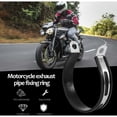 thumbnail image 4 of Abrazadera de escape para motocicleta, junta de banda de escape sellada, fácil instalación, construcción de acero inoxidable para reducción de ruido y durabilidad de larga duración, soporte de escape, 4 of 5