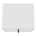thumbnail image 6 of Manhattan Comfort Liberty Mid Century - Modern Nightstand 2.0 with 2 Full Extension Drawers in White and Rustic Brown with Solid Wood Legs, 6 of 9