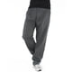 thumbnail image 5 of Pantalones rectos holgados informales para hombre - Pantalones cálidos con cintura elástica - Diseño liso otoño/invierno M-XXXL, 5 of 7