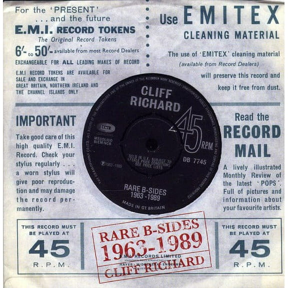 Rare B-Sides 1963 - 1989