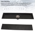 thumbnail image 4 of Linear Floor Drain, Stylish Rectangle Floor Drain Easy To Clean Invisible  for Bathroom, 4 of 7