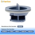 thumbnail image 2 of 8564929 Dishwasher Rinse Aid Cap Replacement for Whirlpool Kenmore KitchenAid Jenn-Air Dishwashers Replaces PS982160 AP3866312 Ultra Durable Dishwasher Caps Dishwasher Repair, 2 of 5