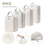 Hyindoor Compression Packing CubesLuggage Packing Organizers for Travel Accessories