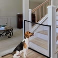 thumbnail image 1 of CHUANK Porte Magique pour Animaux Intérieur Extérieur Clôture Rétractable pour Chien Filet Pliable Réglable Filet de Sécurité Extra Grand 35.43”x27.55”, 1 of 5