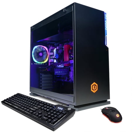 CyberpowerPC Gamer Xtreme Desktop, Intel Core i7-11700F, NVIDIA GeForce GTX 1660 Super 6GB, 16GB DDR4, 500GB SSD, Black, Windows 11 Home, GXI1298WV5