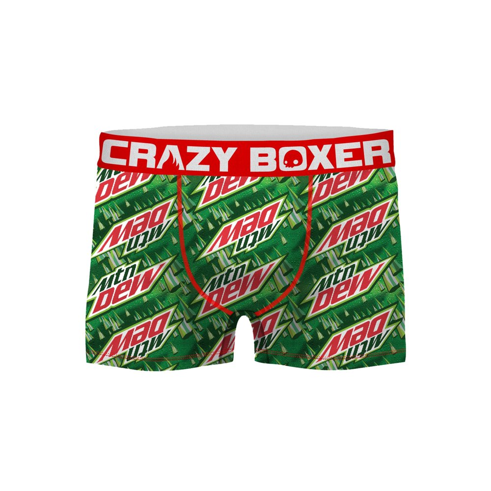 kalanlp mountain dew green logo men's underwear boxer briefs