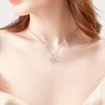 thumbnail image 6 of ARVALILS "FAMILY" Letter Dangle Charm, Two-Tone 925 Sterling Silver CZ Charm, Family Theme Pendant for Bracelets & Necklaces, 6 of 7