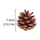 thumbnail image 3 of Adorno Colgante para Árbol de Navidad, Piñas y Adornos de Madera, Diseño Elegante Irrompible, Versátil para Árboles y Coronas, Decoración Festiva, Tamaño 10 X 5 X 3 Cm, Juego de 1 Pieza., 3 of 6
