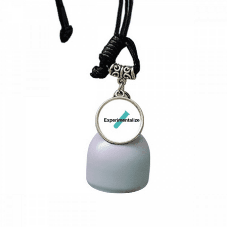 

Laboratory Science Test Tube Physics Wind Chimes Bell Car Pendant