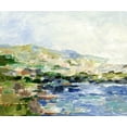 thumbnail image 2 of Harper, Ethan 14x12 White Modern Wood Framed Museum Art Print Titled - Summer Cove I, 2 of 4