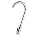 thumbnail image 2 of Grifo de lavabo de baño sin contacto, grifo de detección automática, latón, moderno, grifo de cocina para hotel, restaurante, 2 of 7